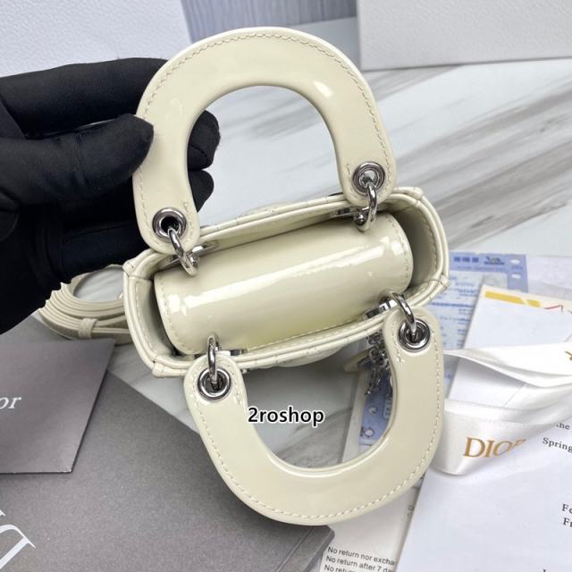 디올레이디백마이크로화이트