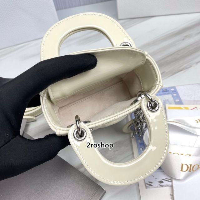 디올레이디백마이크로화이트