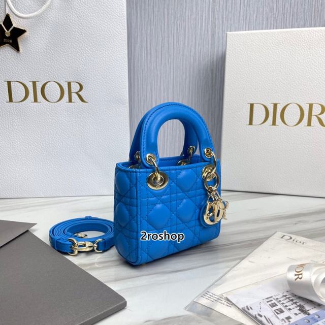 디올레이디백마이크로블루