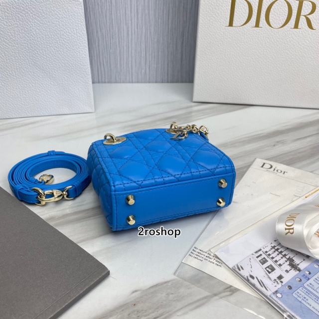 디올레이디백마이크로블루