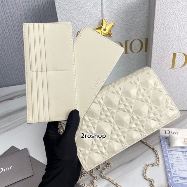 디올레이디백까나쥬다이아몬드화이트