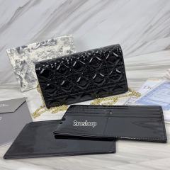 디올레이디백까나쥬페이턴트블랙