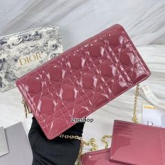 디올레이디백까나쥬페이턴트레드