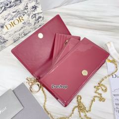 디올레이디백까나쥬페이턴트레드