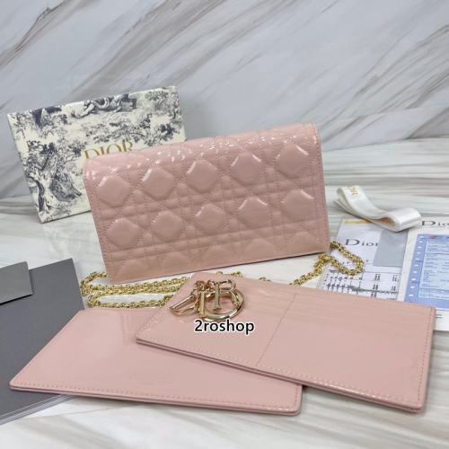 디올레이디백까나쥬페이턴트핑크