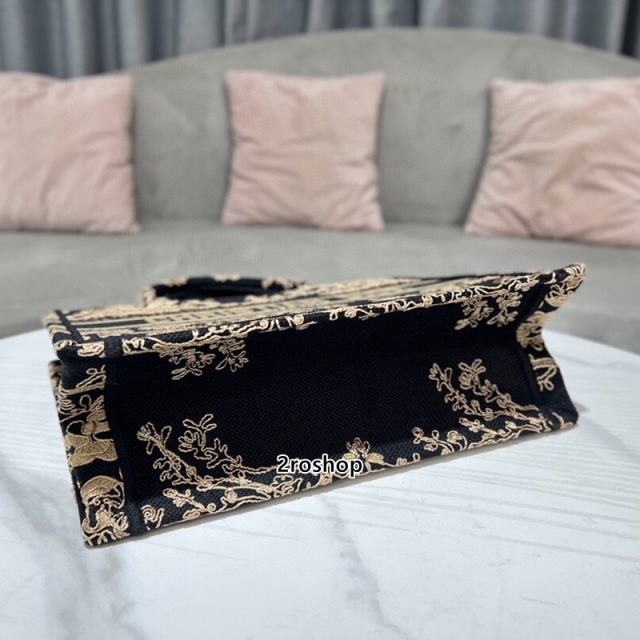 디올북토트백미듐멀티블랙