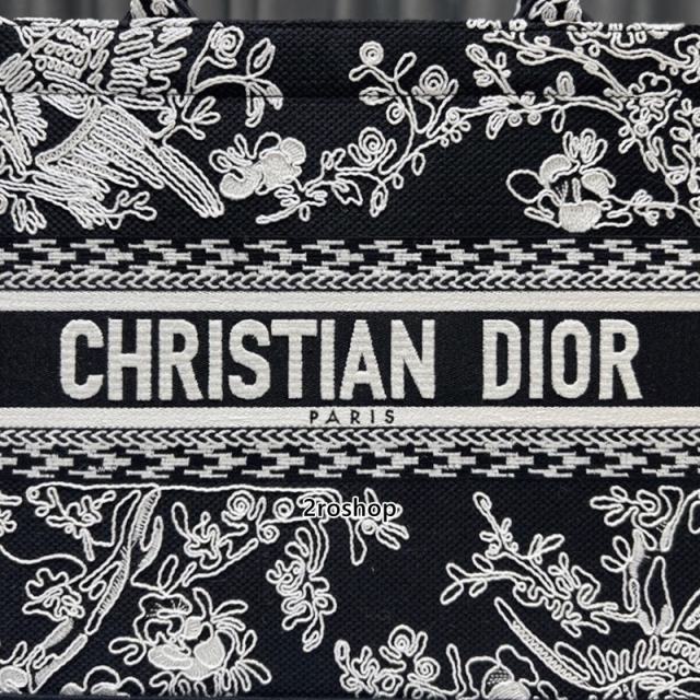 디올북토트백미듐멀티블랙