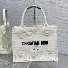디올북토트백스몰화이트
