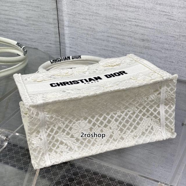 디올북토트백스몰화이트