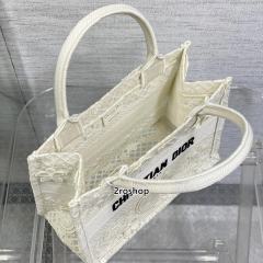 디올북토트백스몰화이트