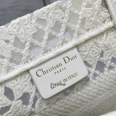 디올북토트백스몰화이트