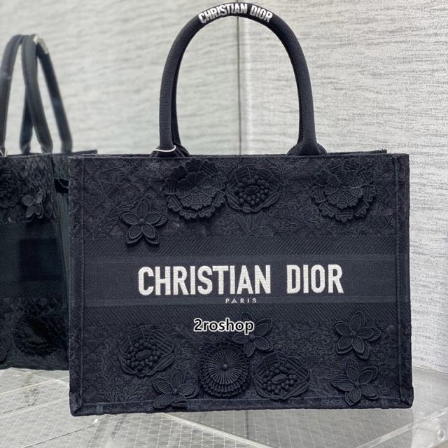 디올북토트백미듐블랙