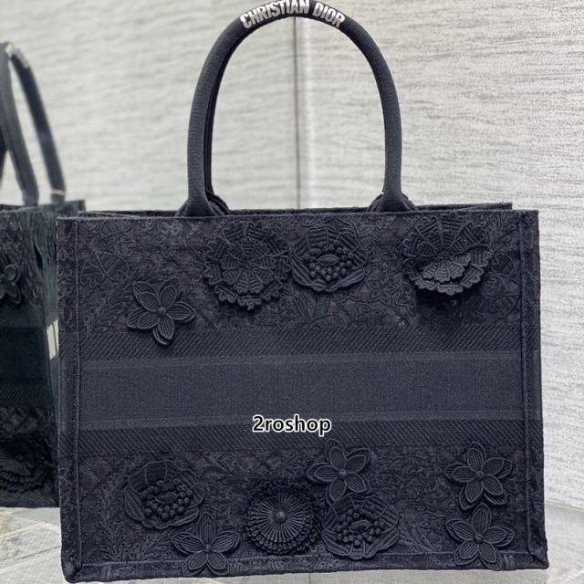 디올북토트백미듐블랙
