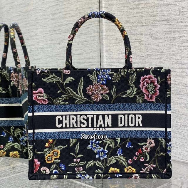 디올북토트백미듐멀티블랙