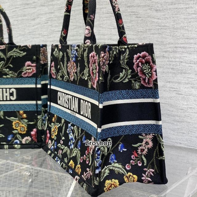 디올북토트백미듐멀티블랙