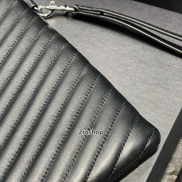 입생로랑모노그램클러치은장라지