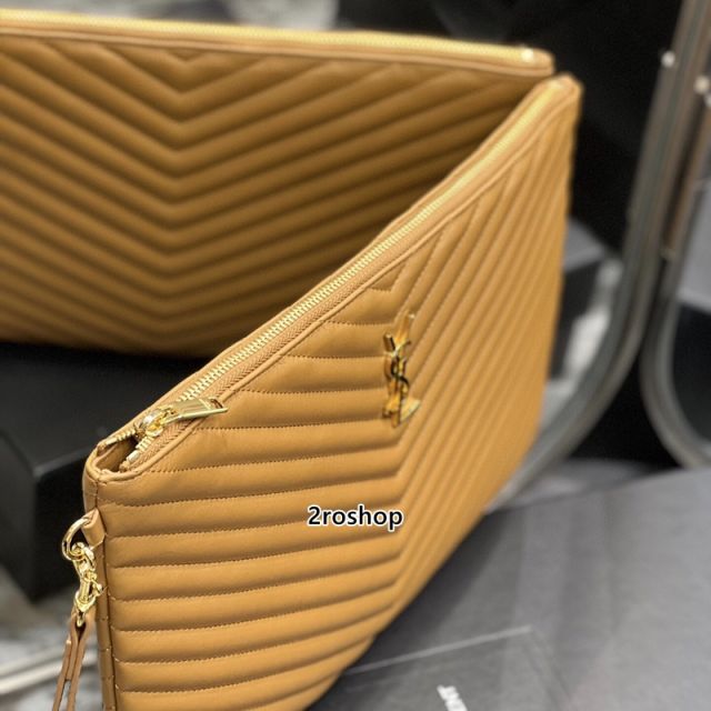 입생로랑모노그램클러치금장라지