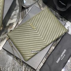 입생로랑모노그램클러치금장라지