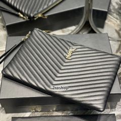 입생로랑모노그램클러치금장라지