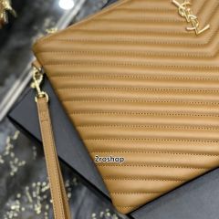 입생로랑모노그램클러치금장라지