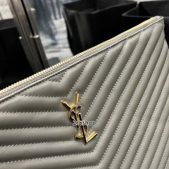 입생로랑모노그램클러치금장라지