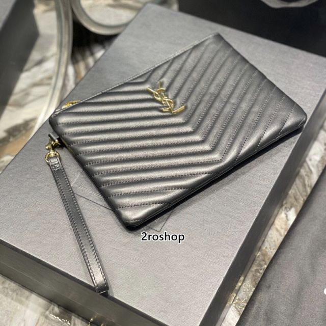 입생로랑모노그램클러치금장스몰