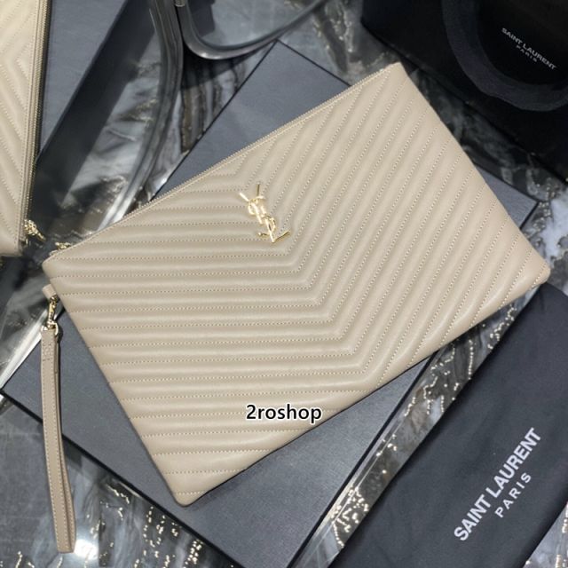 입생로랑모노그램클러치금장라지