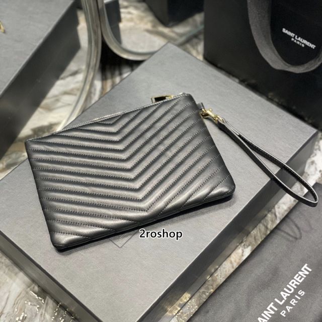 입생로랑모노그램클러치금장스몰