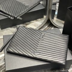 입생로랑모노그램클러치은장라지