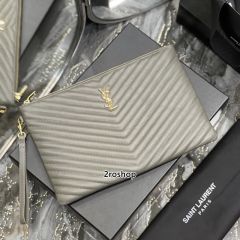 입생로랑모노그램클러치금장라지