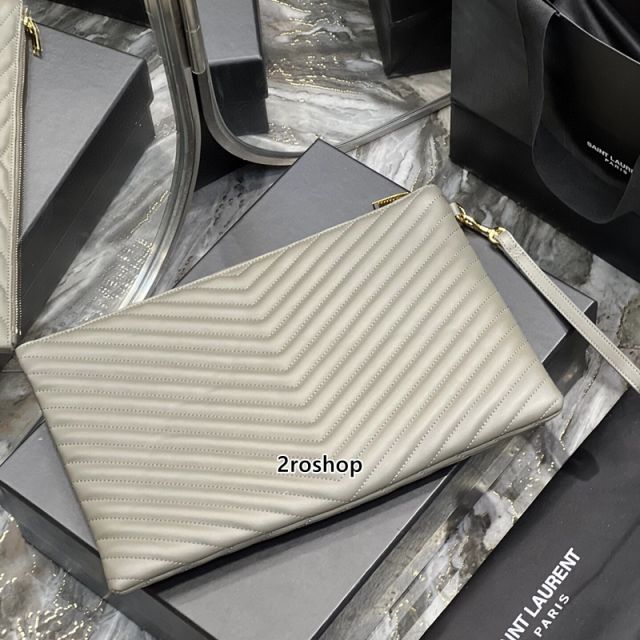 입생로랑모노그램클러치금장라지