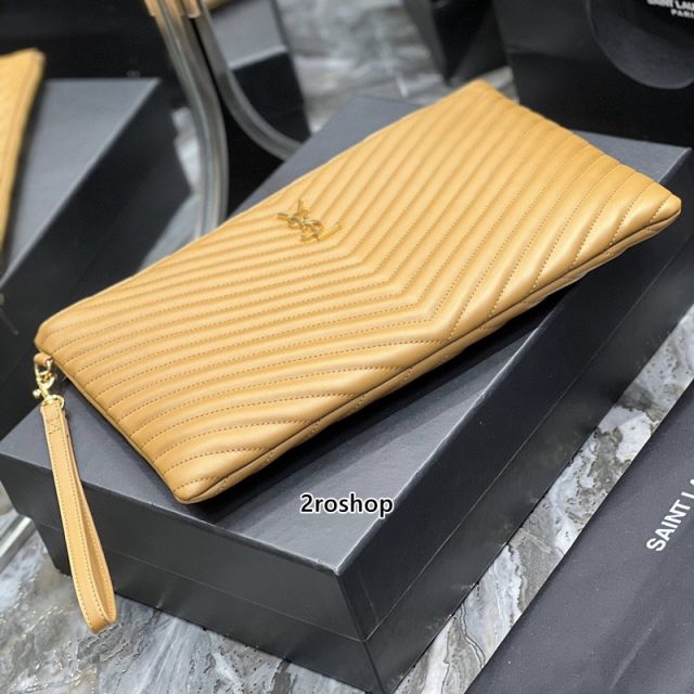 입생로랑모노그램클러치금장라지