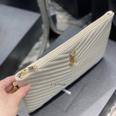 입생로랑모노그램클러치금장미듐