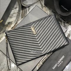 입생로랑모노그램클러치금장라지