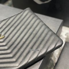 입생로랑모노그램클러치금장미듐