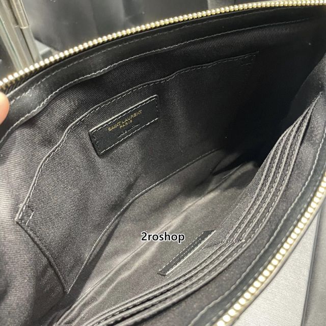 입생로랑모노그램클러치금장미듐