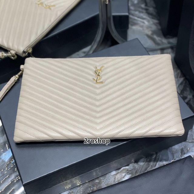 입생로랑모노그램클러치금장라지