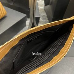 입생로랑모노그램클러치금장미듐