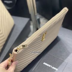 입생로랑모노그램클러치금장미듐