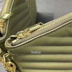 입생로랑모노그램클러치금장미듐