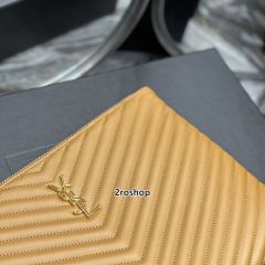 입생로랑모노그램클러치금장라지