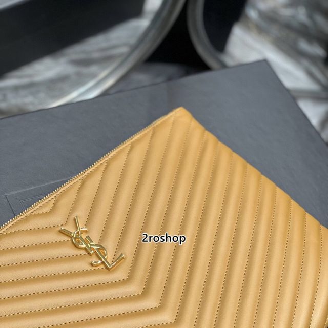 입생로랑모노그램클러치금장라지