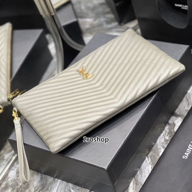 입생로랑모노그램클러치금장라지