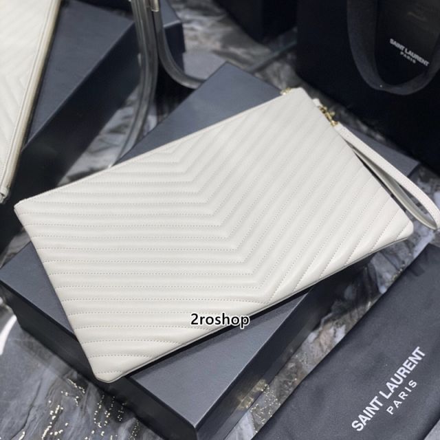 입생로랑모노그램클러치금장라지