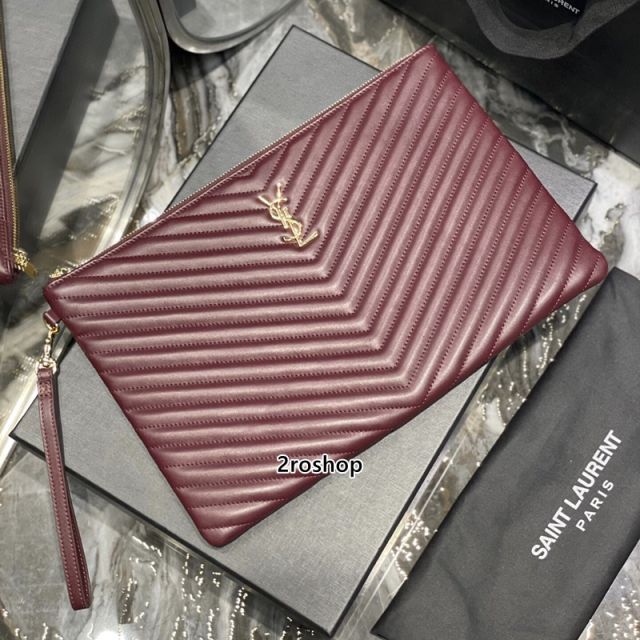 입생로랑모노그램클러치라지