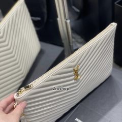 입생로랑모노그램클러치금장라지