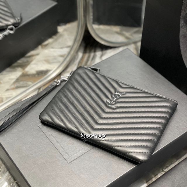 입생로랑모노그램클러치은장스몰