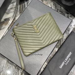 입생로랑모노그램클러치금장스몰