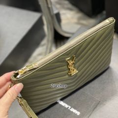 입생로랑모노그램클러치금장스몰