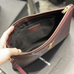 입생로랑모노그램클러치금장미듐